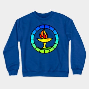 Stained Glass Chalice Crewneck Sweatshirt